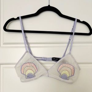 Urban Outfitters Seashell Bralette